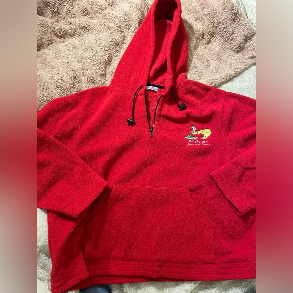 Vintage Dr. Suess Green Eggs and Ham Hoodie